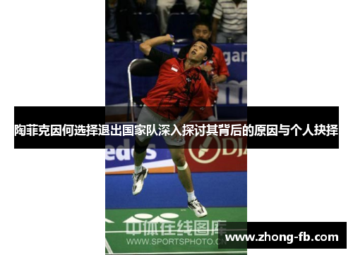 陶菲克因何选择退出国家队深入探讨其背后的原因与个人抉择 陶菲克因何选择退出国家队深入探讨其背后的原因与个人抉择